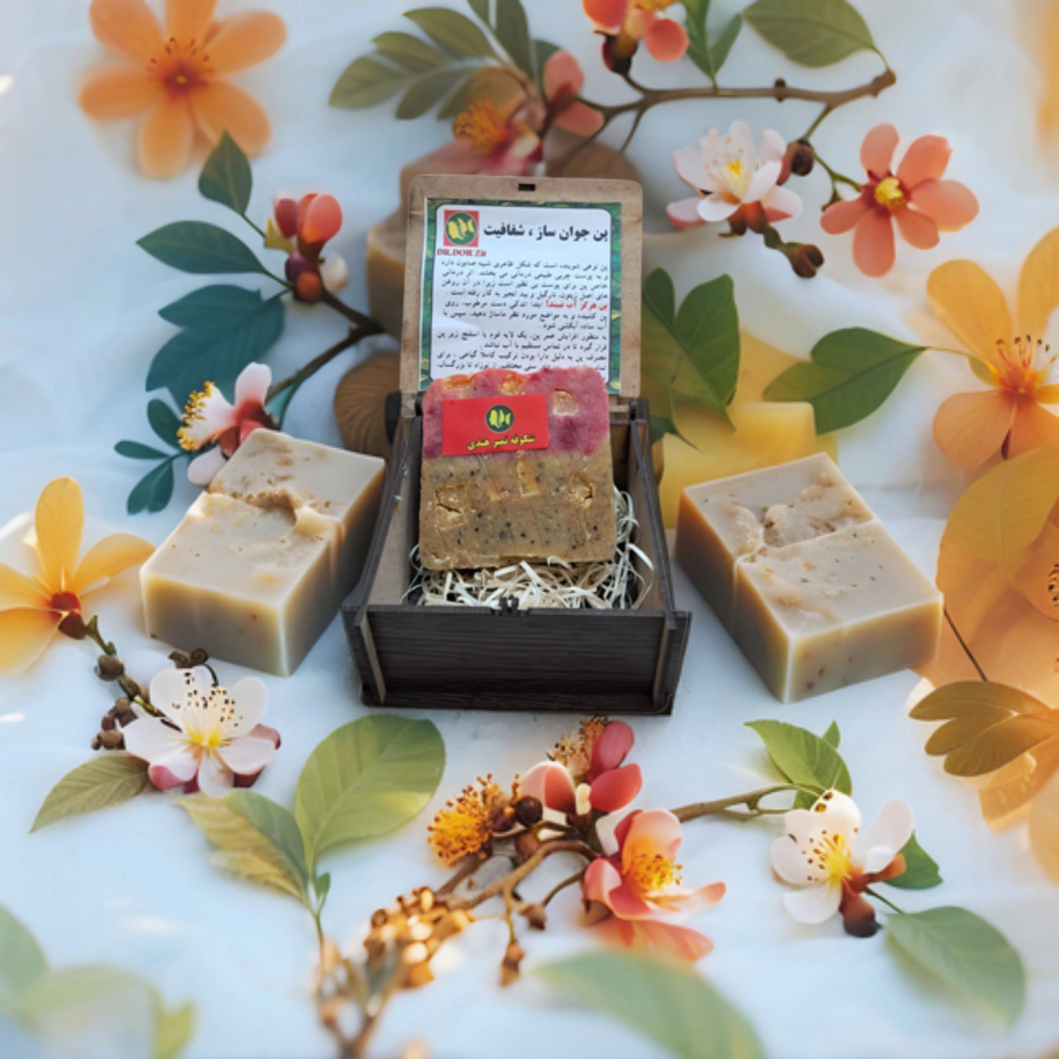 پن شفافیت شکوفه تمبر هندی دکتر درزیت